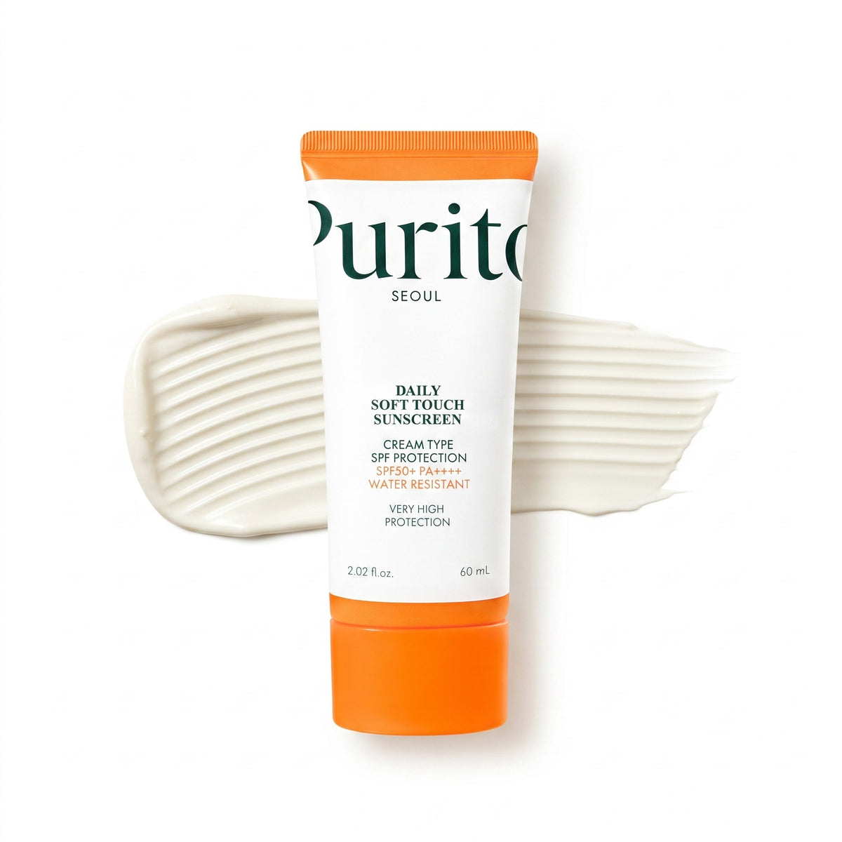Purito SEOUL Daily Soft Touch Sunscreen Cream SPF50+ PA++++ 60ml