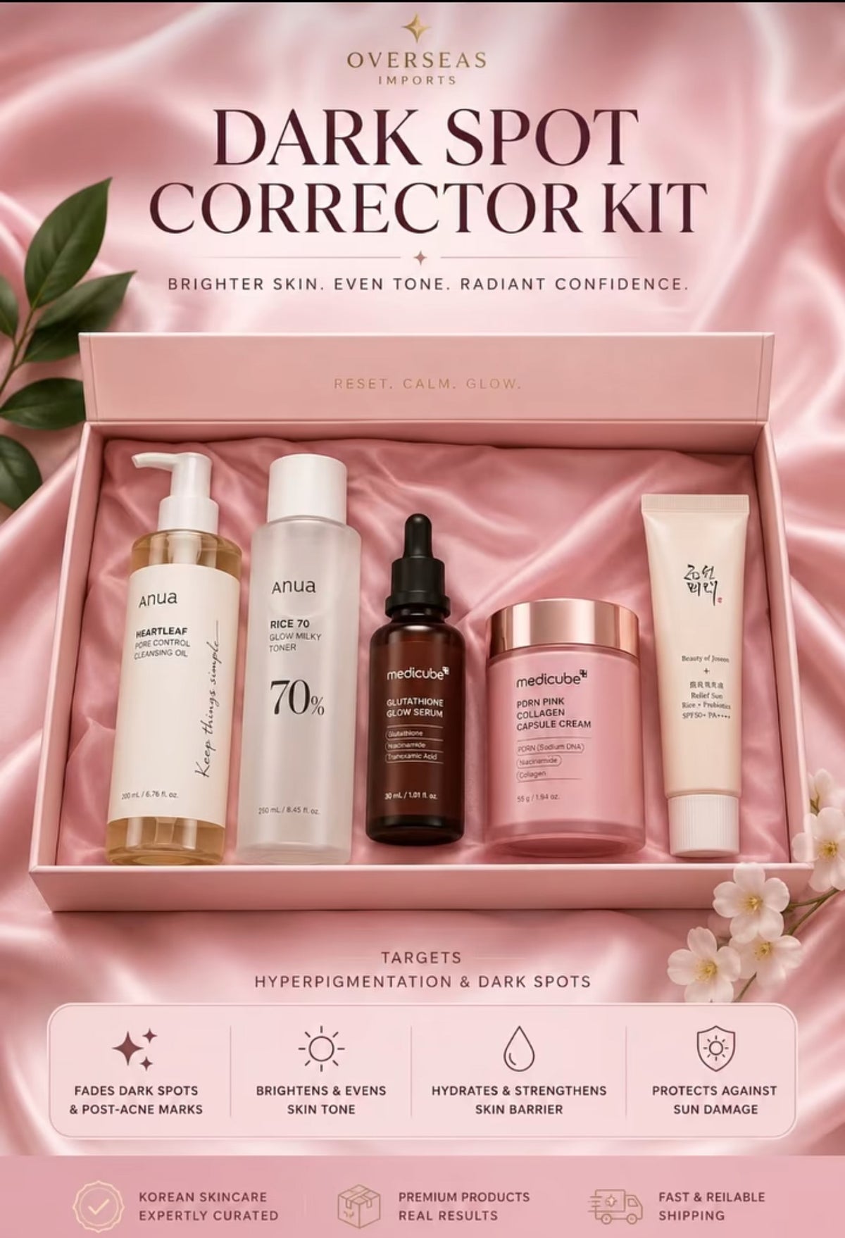 Dark spot corrector kit