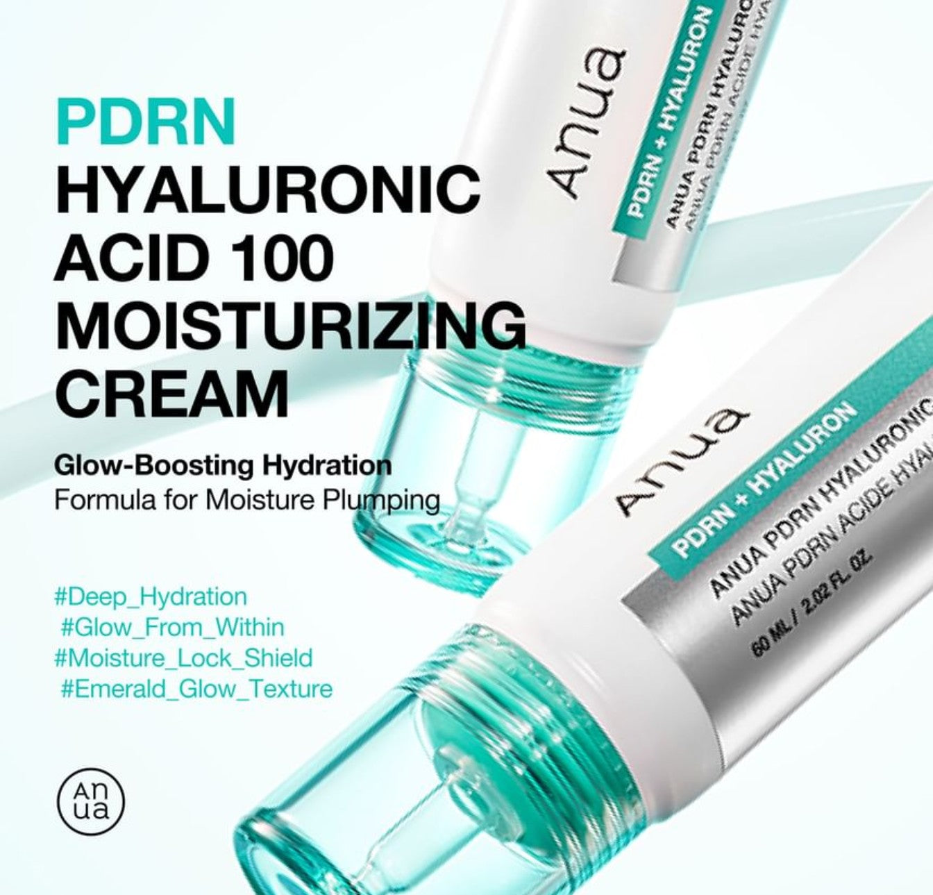 Anua PDRN Hyaluronic Acid 100 Moisturizing Cream