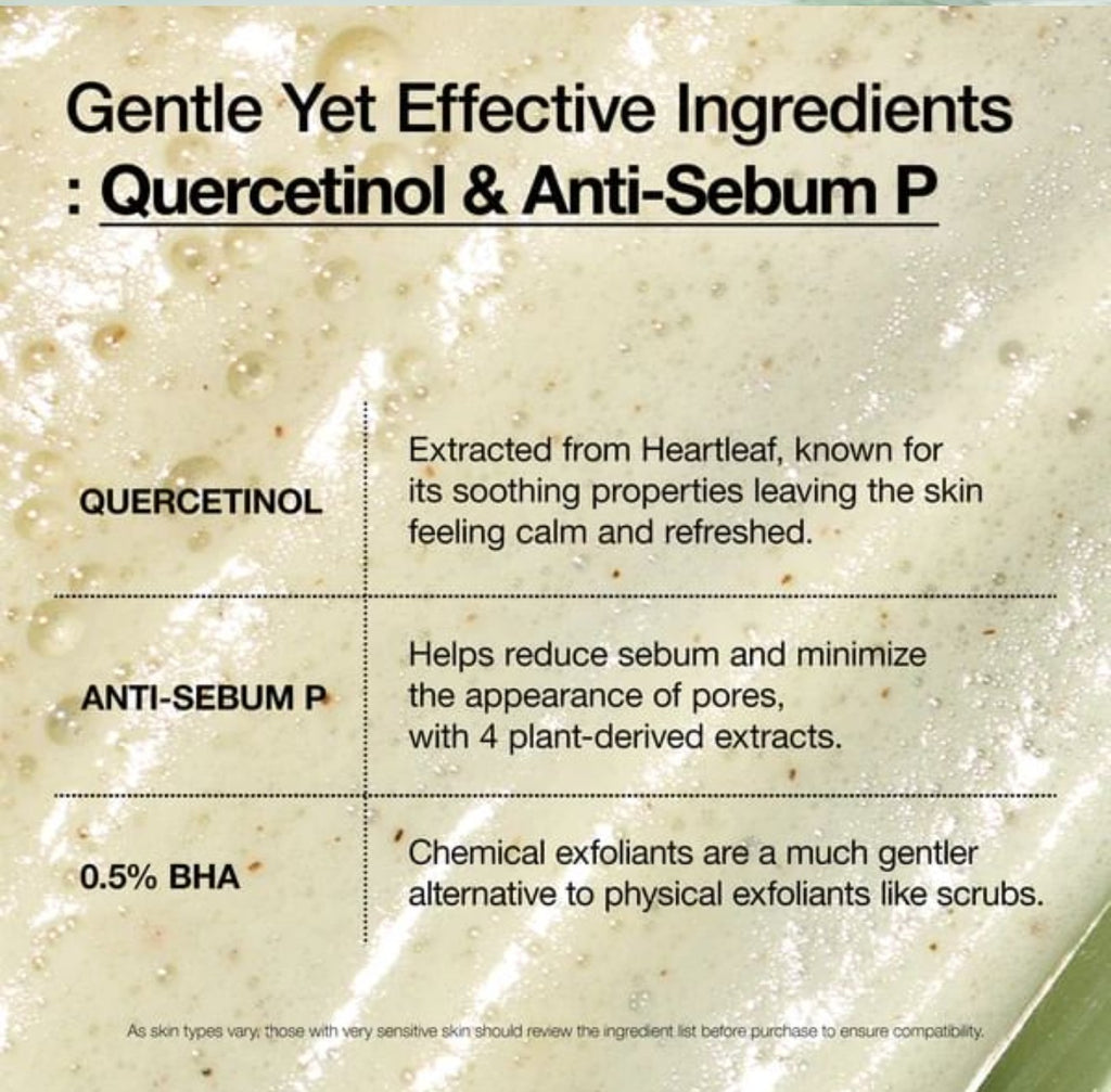 Anua Heartleaf Quercetinol™ Pore Deep Cleansing Foam (150ml)