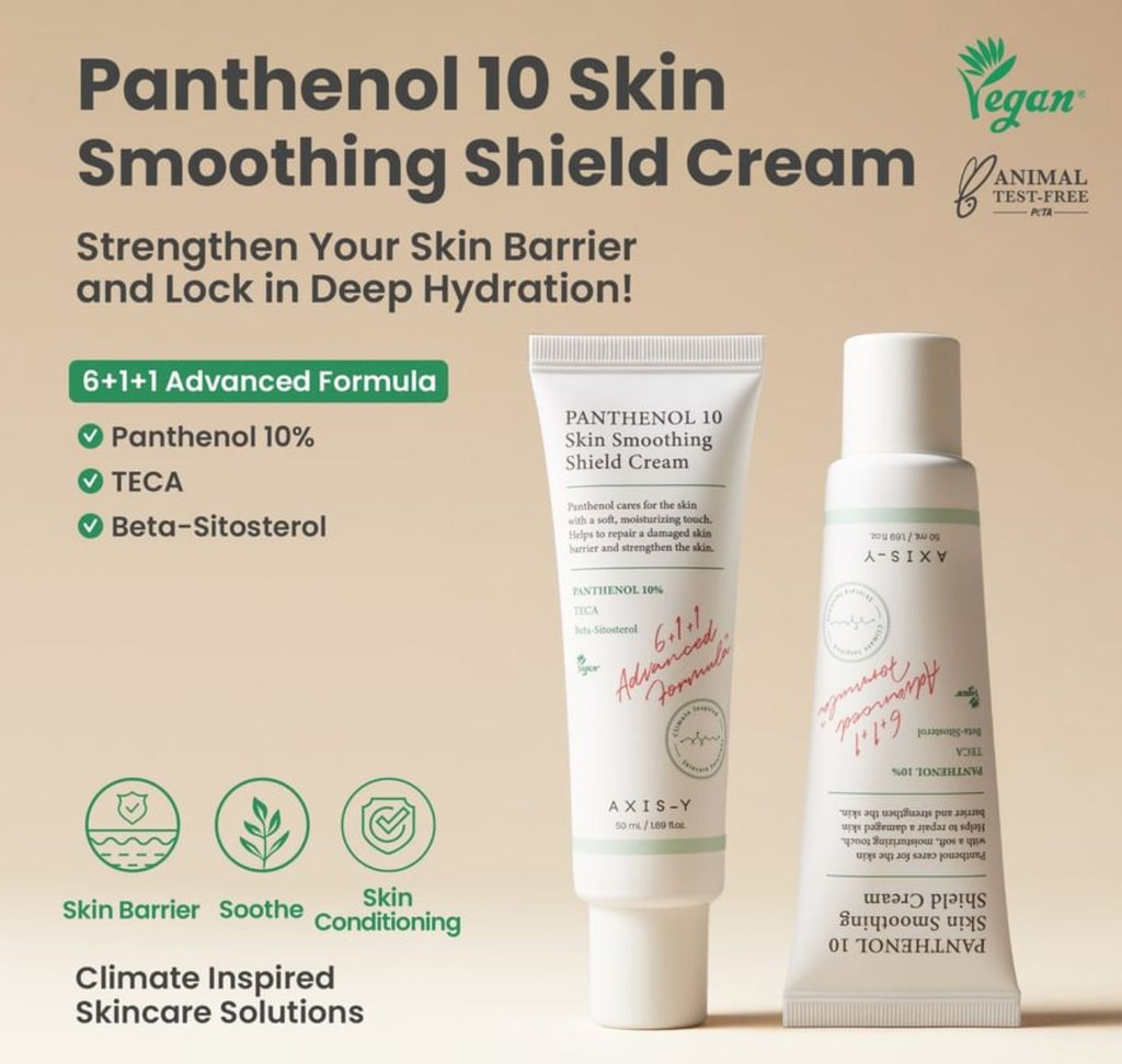 AXIS-Y Panthenol 10 Skin Smoothing Shield Cream