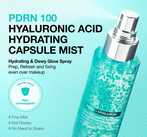 Anua PDRN 100 Hyaluronic Acid Hydrating Capsule Mist