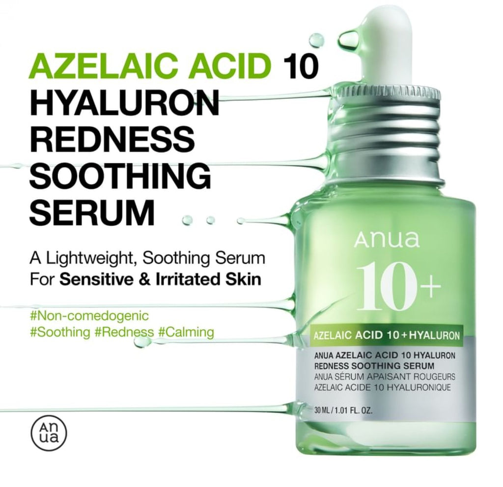 Anua Azelaic Acid 10 + Hyaluron Redness Soothing Serum (30ml)