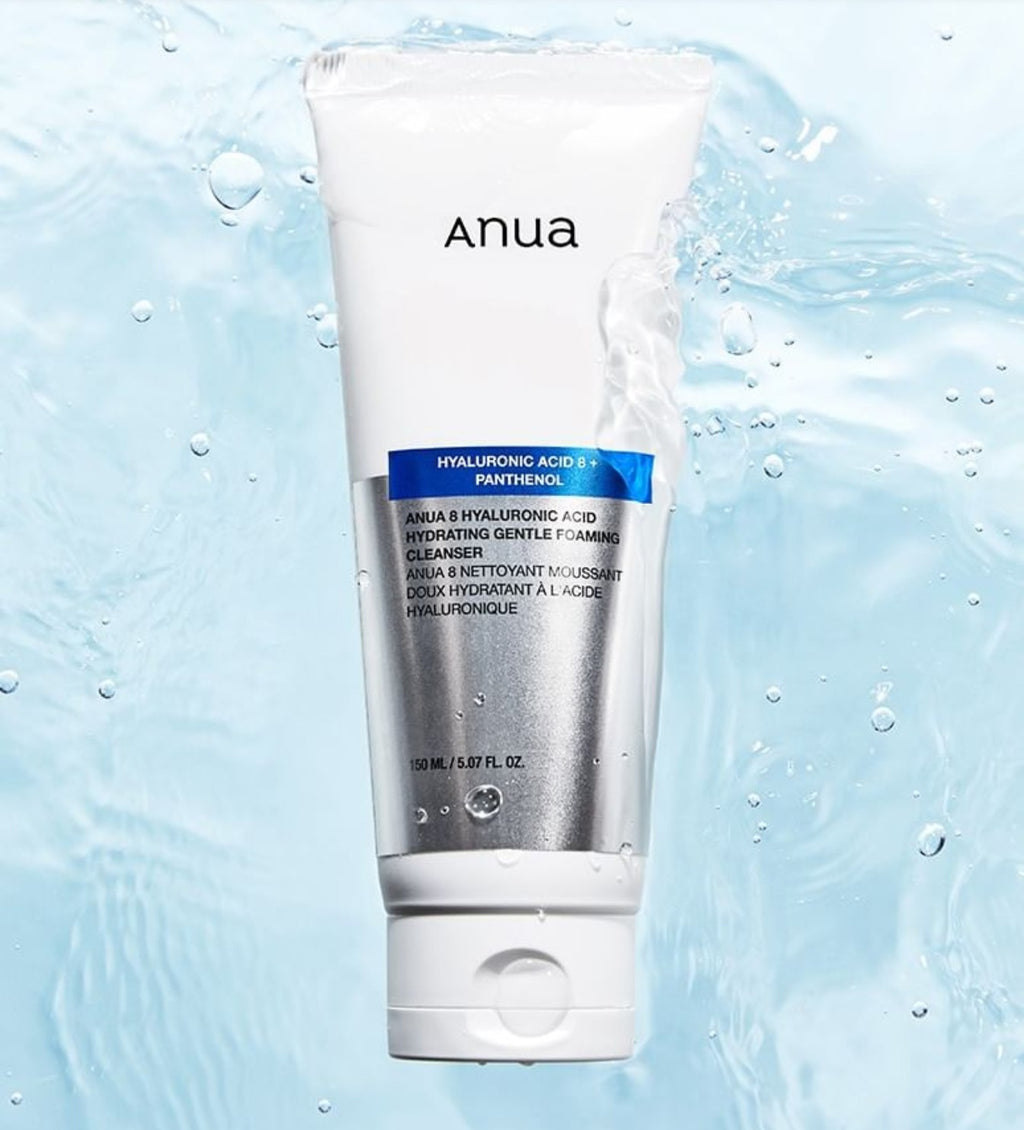 Anua 8 Hyaluronic Acid Hydrating Gentle Foaming Cleanser