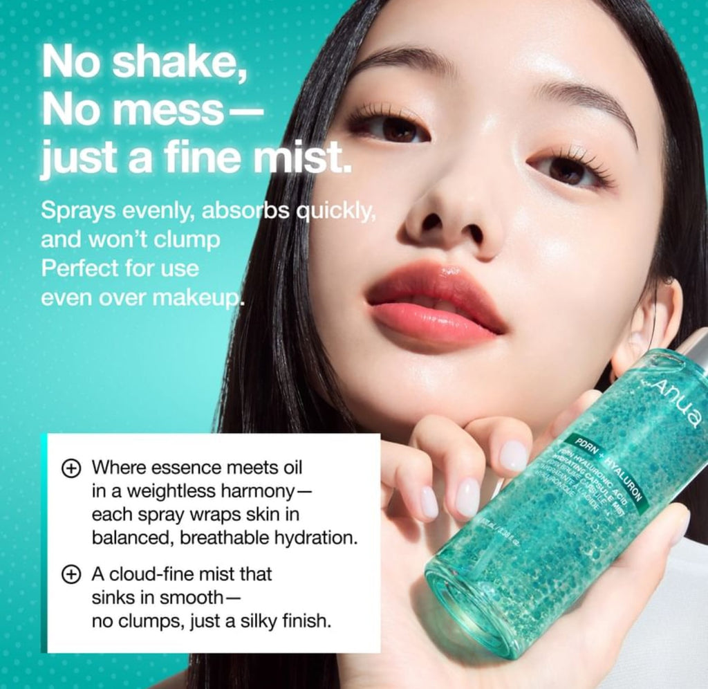 Anua PDRN 100 Hyaluronic Acid Hydrating Capsule Mist