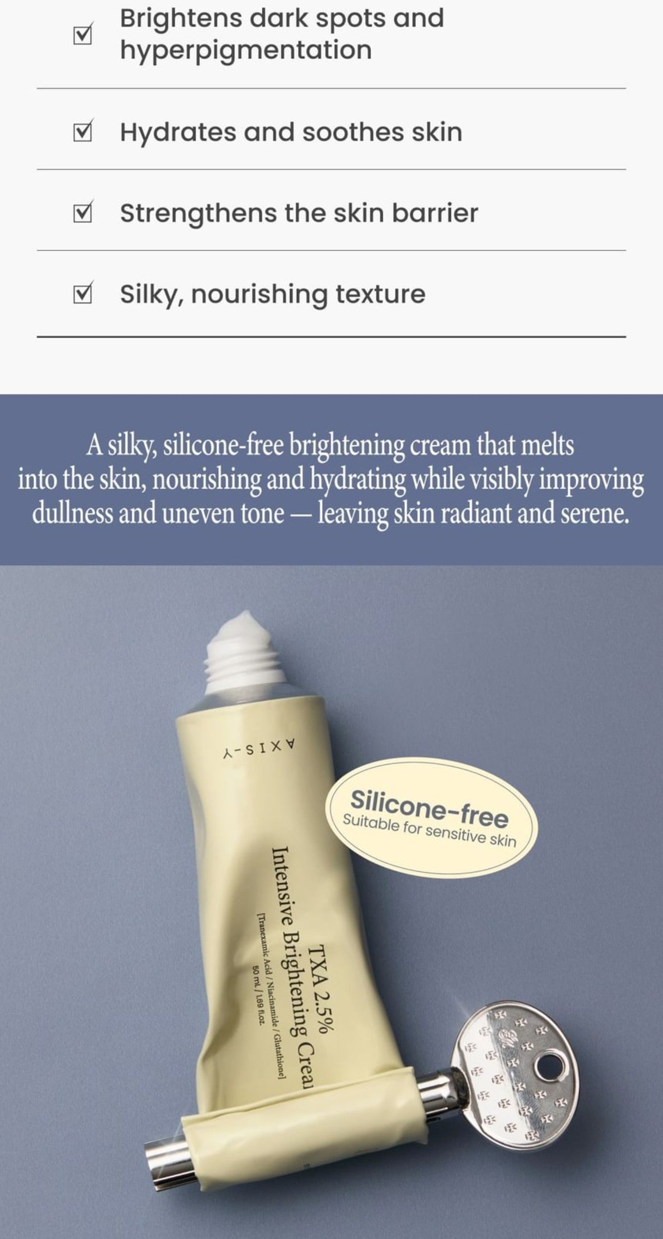 AXIS-Y TXA 2.5% Intensive Brightening Cream